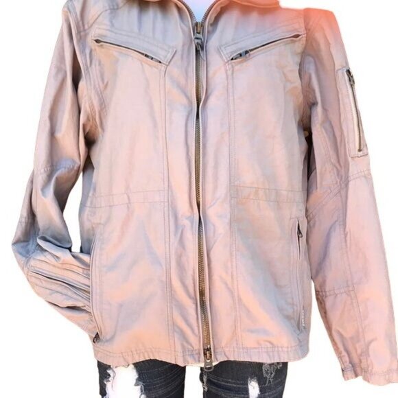 Spiewak & Sons INC Uniforms Emergency Police EMS Tan Jacket Zip Up Men's Size XL - Picture 4 of 8